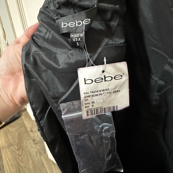 Bebe little black strapless dress - Picture 5 of 5